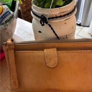 Consuela Light Brown Leather Wallet